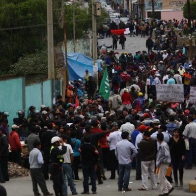 Huánuco: pobladores de Llata realizan paro de 48 horas contra ... - Canal N
